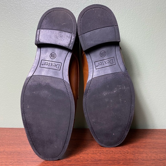 Dexter | Alec Cap Toe Comfort Oxford Cognac Vegan Leather - 8.5 - Picture 10 of 11